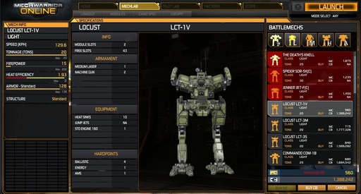 MechWarrior Online - Патч 15.10.2013. Планы на будущее. Проект Phoenix запущен, мех Locust для всех